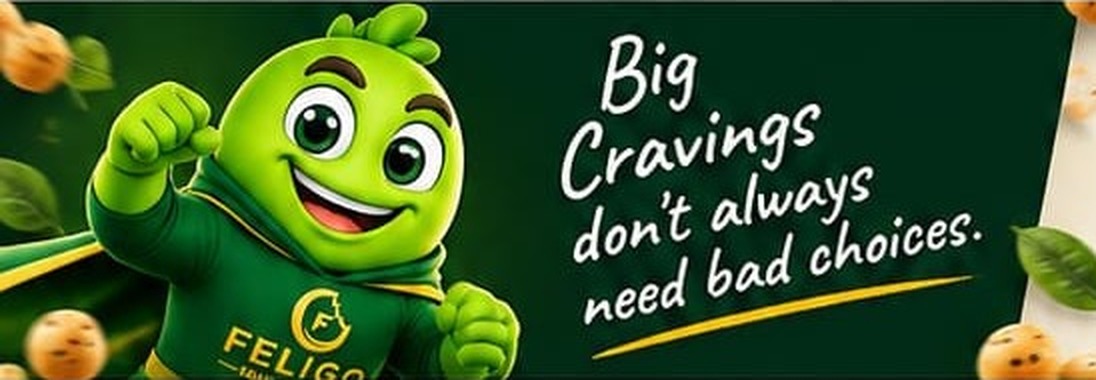 Big Cravings don't always need bad choices – FELIGO mascot