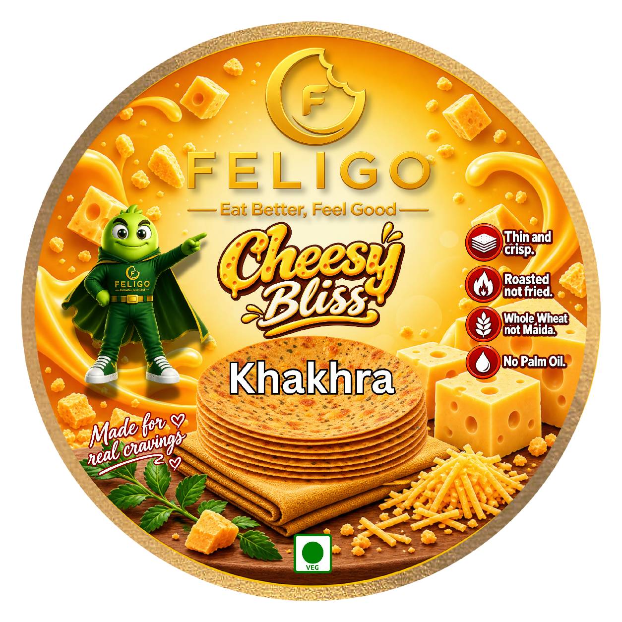 Khakhra - Cheese