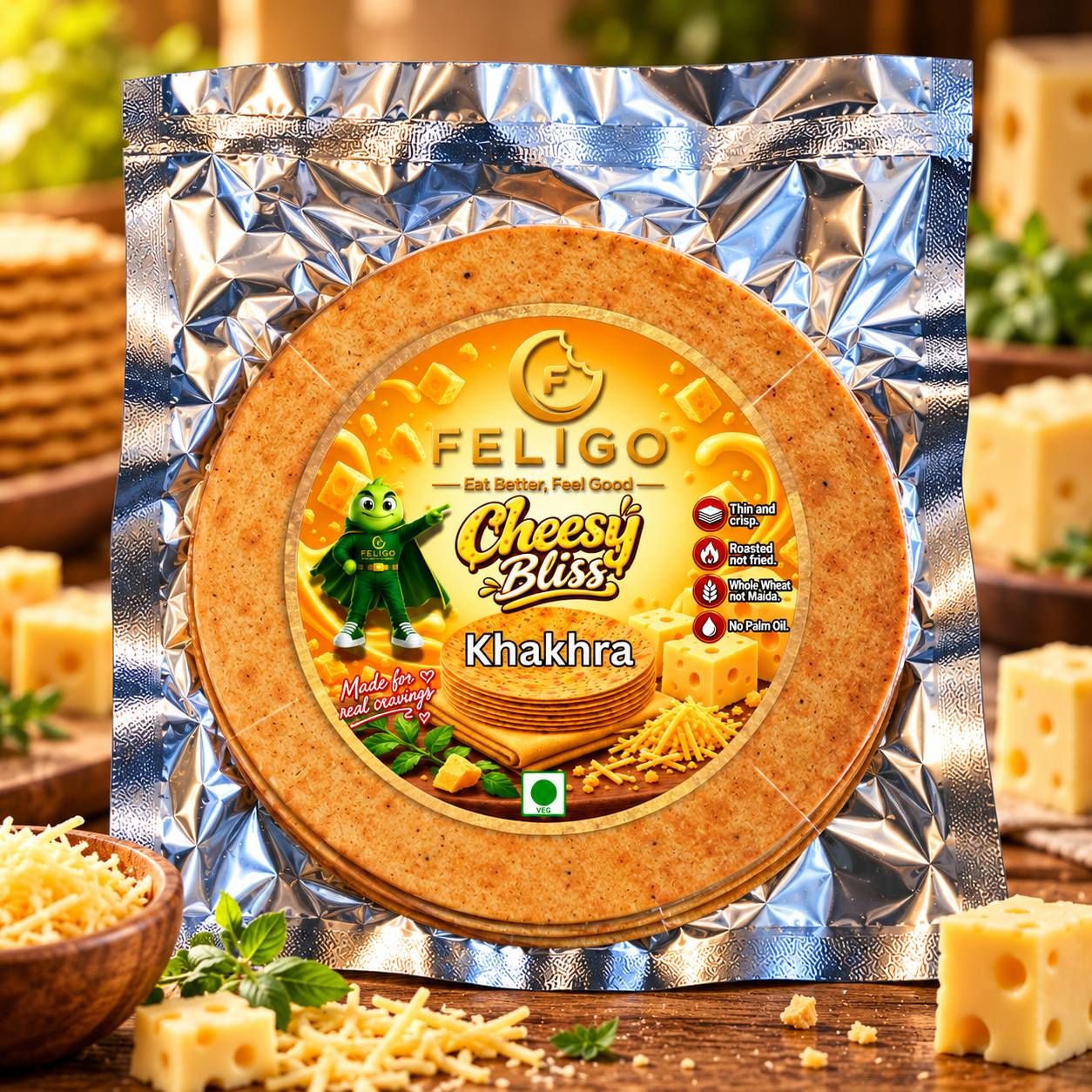 Khakhra - Cheese