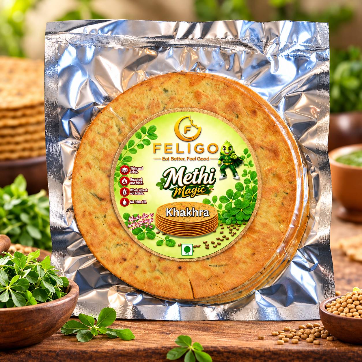 Khakhra - Methi