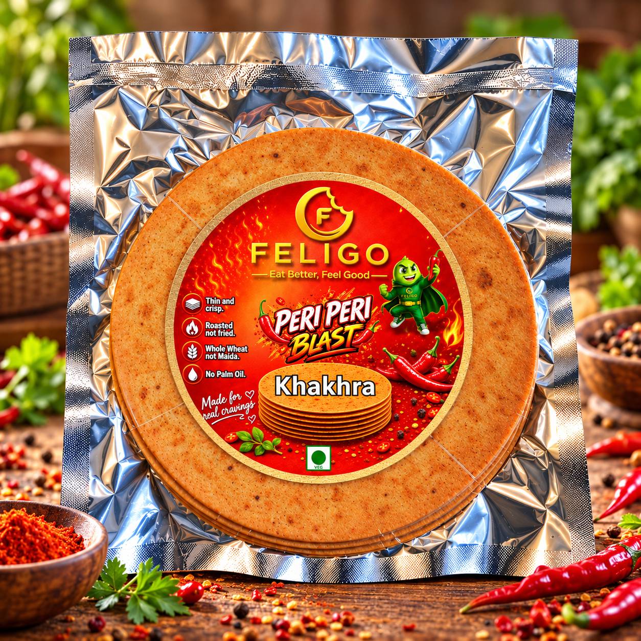 Khakhra - Peri Peri