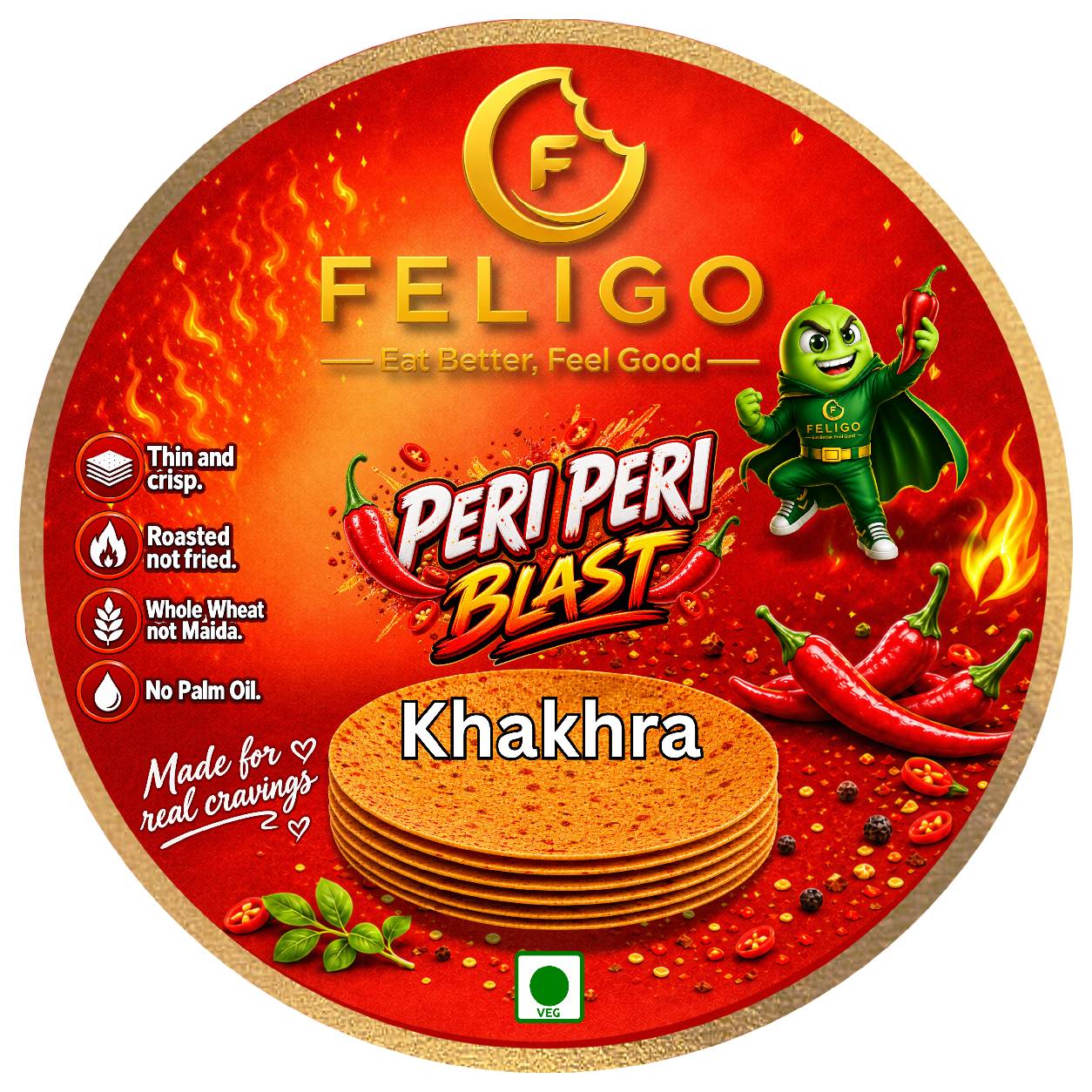 Khakhra - Peri Peri