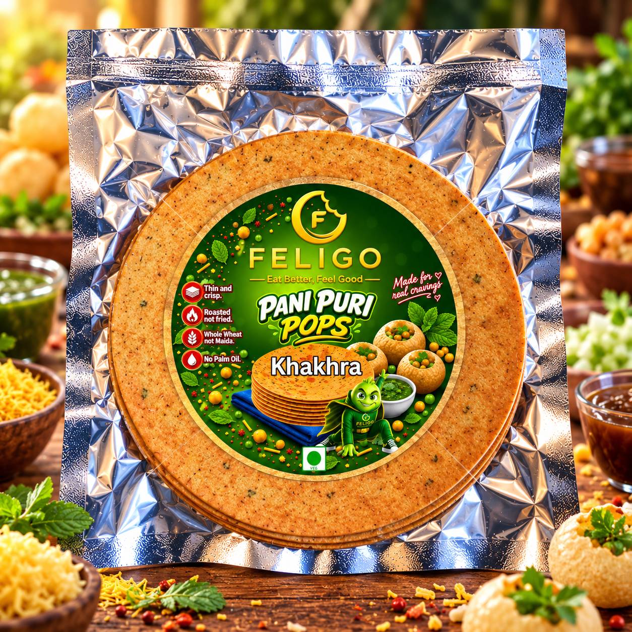 Khakhra - Pani Puri