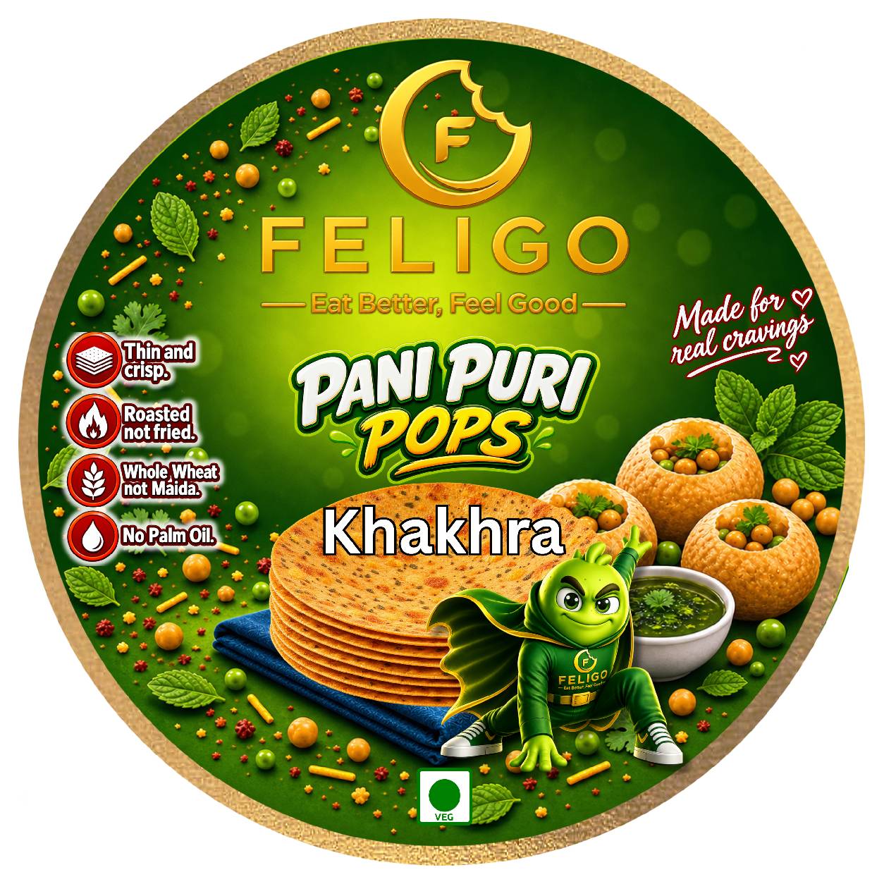 Khakhra - Pani Puri