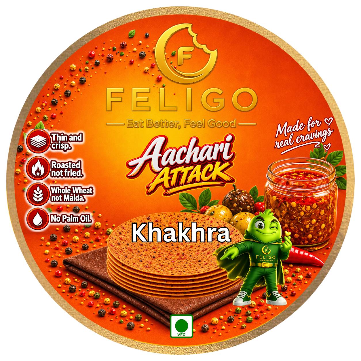 Khakhra - Aachari