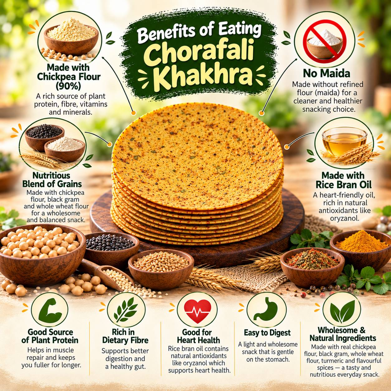 Khakhra - Chorafali
