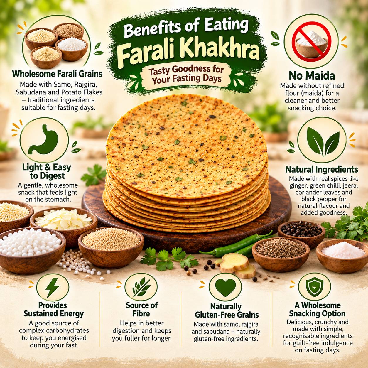 Khakhra - Farali